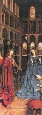 Jan Van Eyck The Birth of John the Baptist china oil painting image